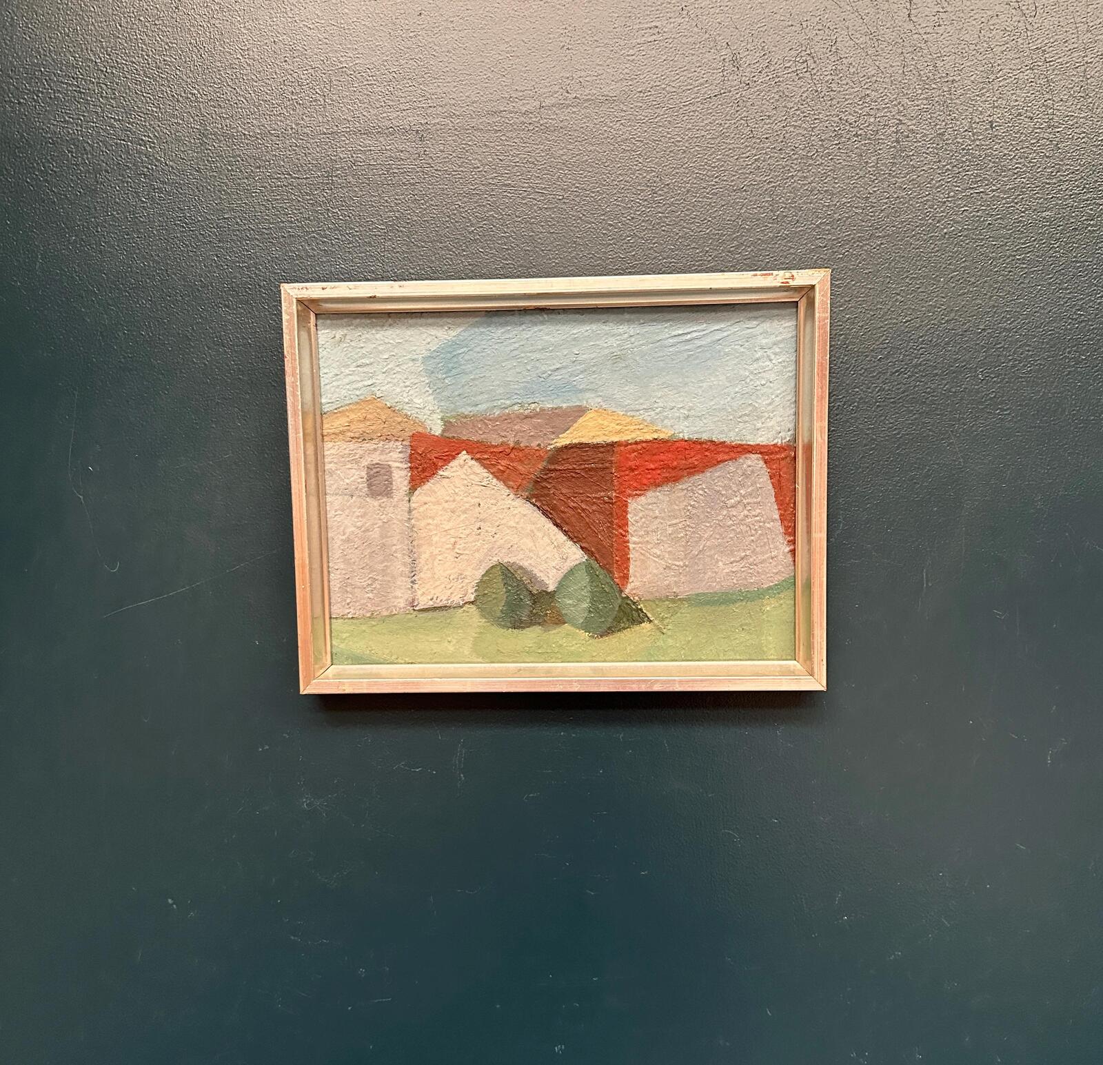“Buildings” Attributed to Gustaf Råberg