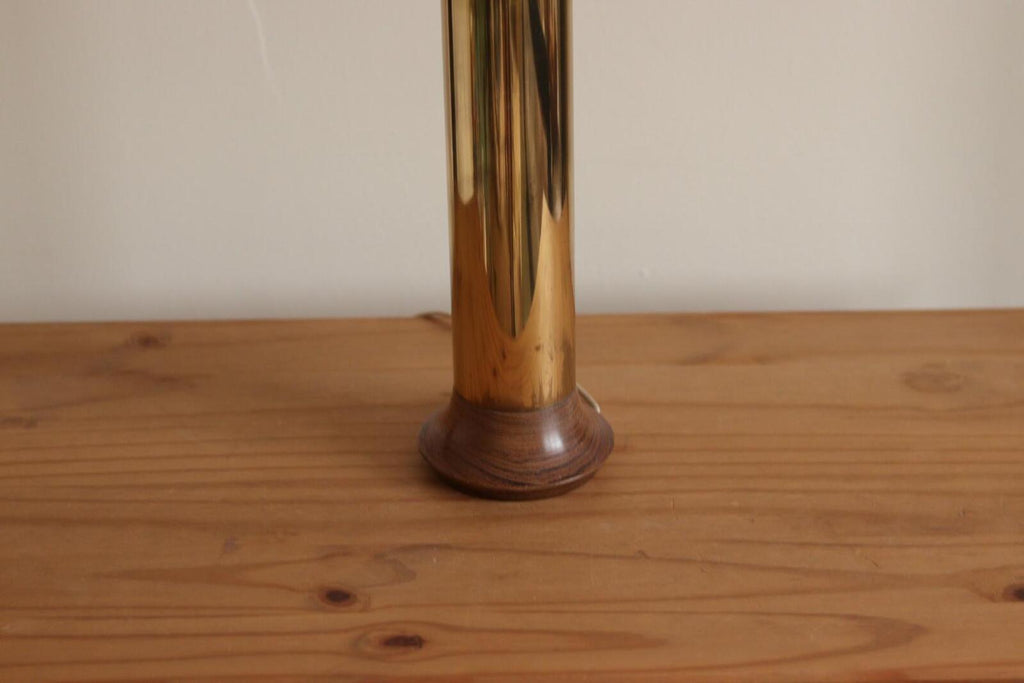 Large Vintage Brass Table Lamp