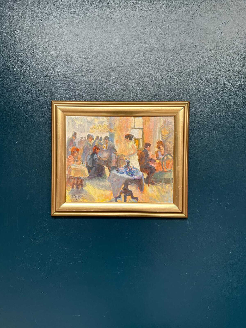 “Café Interior” by Don Hughes
