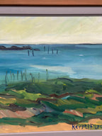 “Coastal Landscape” by Kersti Flyckt (1925–2009)