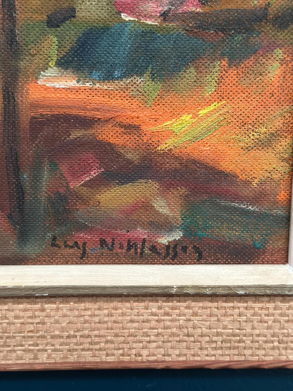 “Landscape with Figures” by Lars Niklasson
