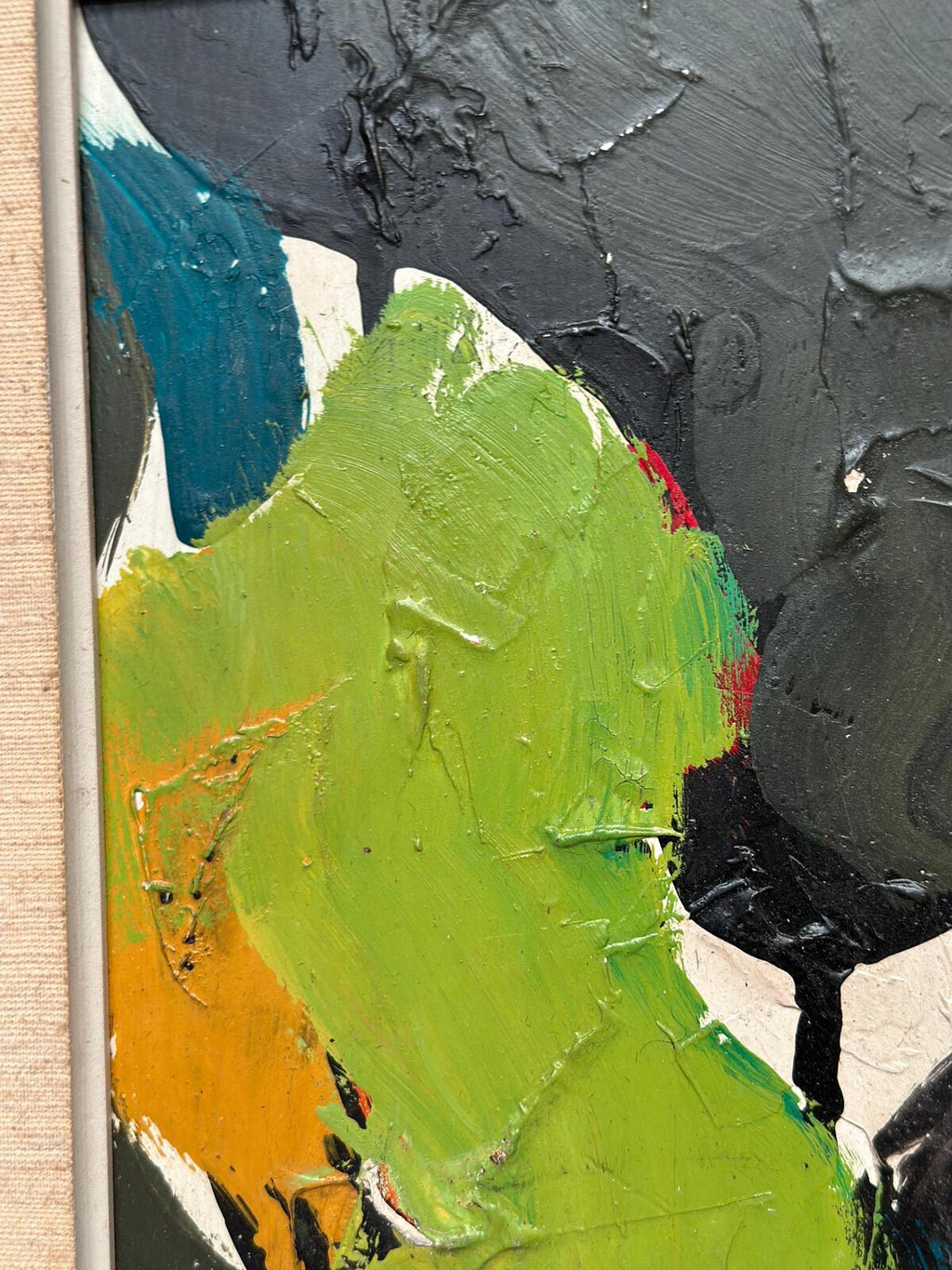“Abstract in Green” by Hans Oswald
