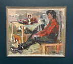 “Figure Composition” by Jerzy Luczak-Szewczyk)