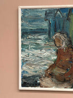 “Figure by the Harbor” by Einar Emland