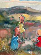 “Children Playing” by Nils Sewerin (1920–1985)