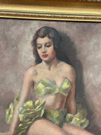 “Seated Woman” by Sigrid Wahlström de Rougemont