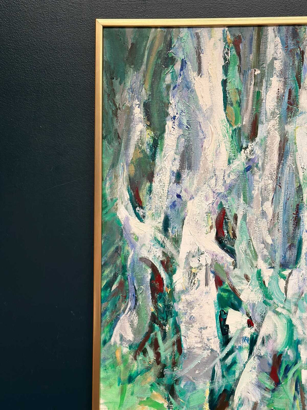 “Fjällnära skog – vit” by Kurt Dejmo
