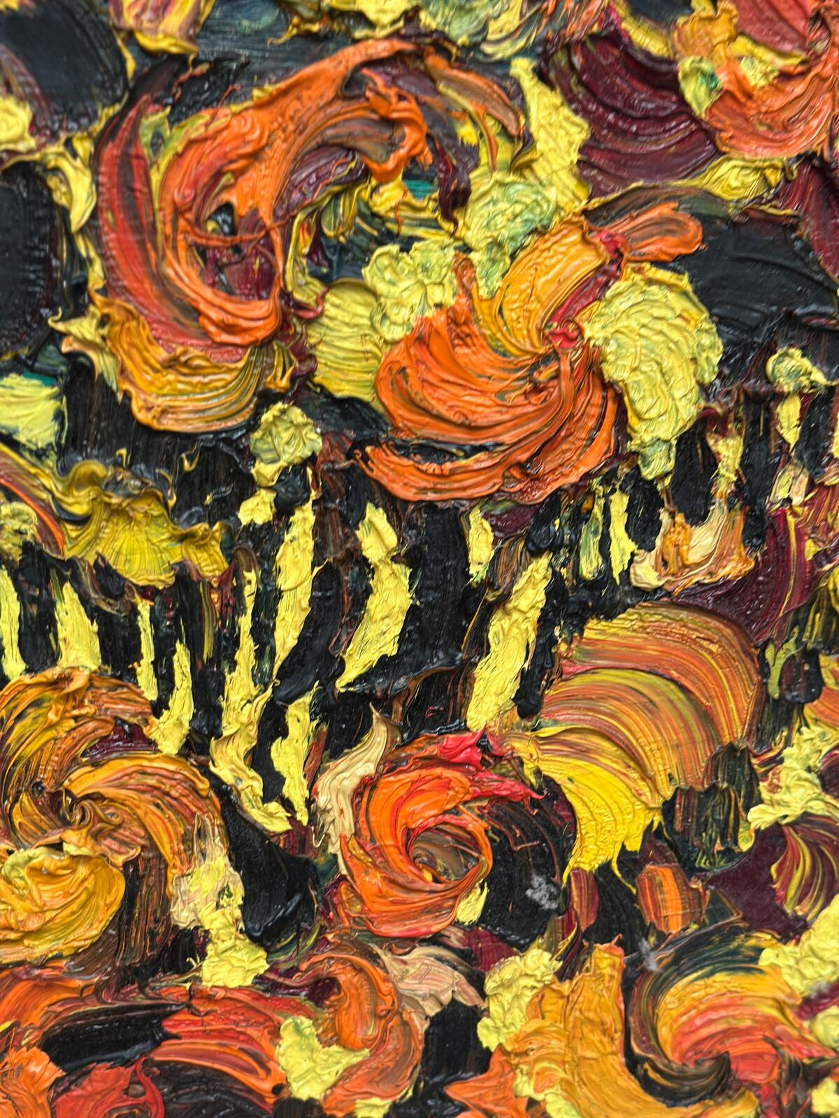 “Flowers” by Sarah Sandberg – Dated 1973