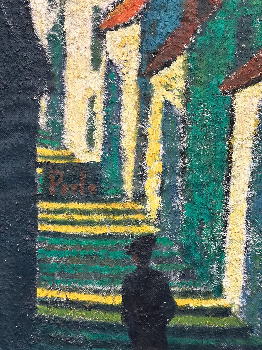 “Promenad mellan hus” by Erik Håfström