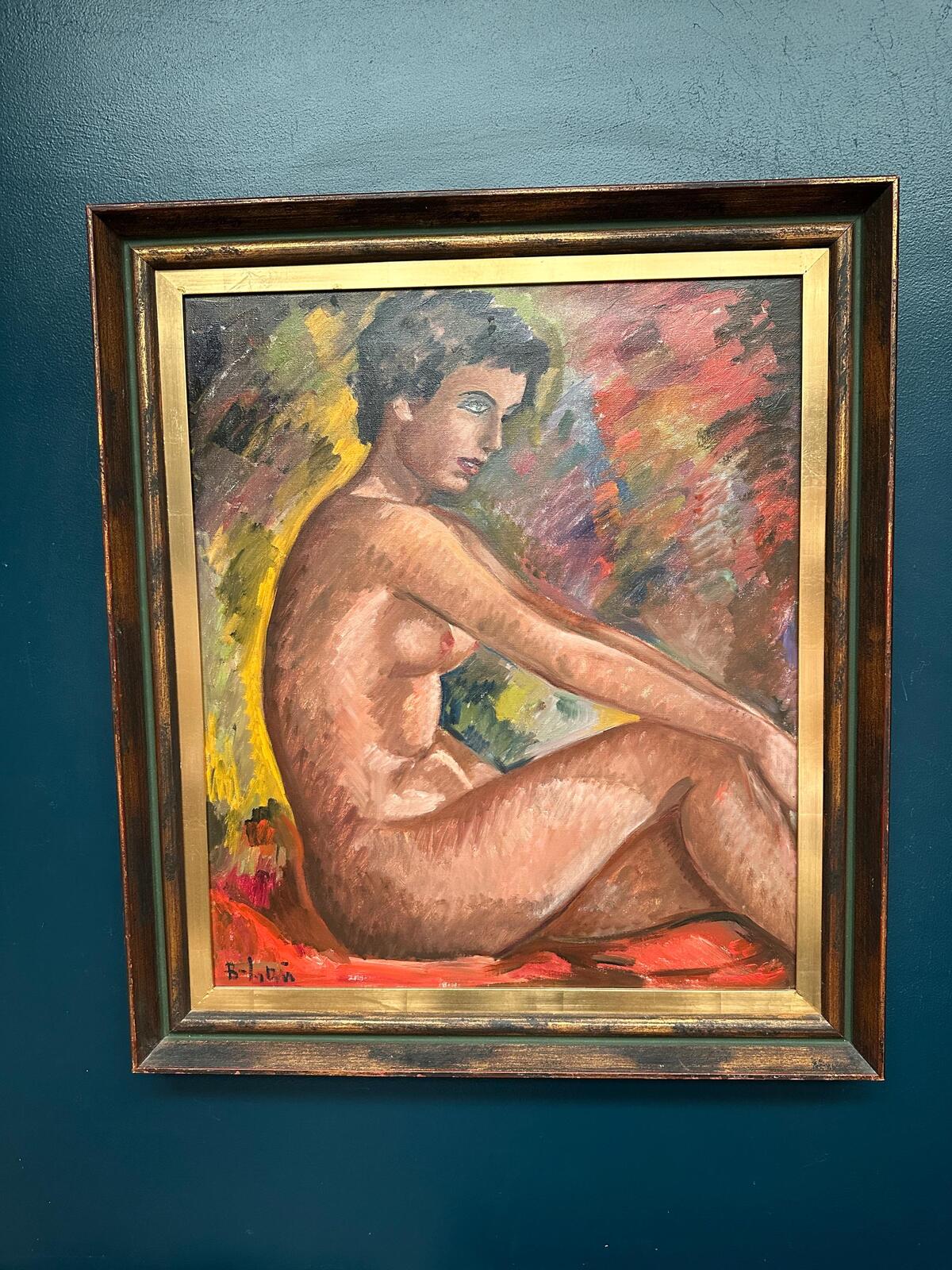 “Nude Study” by Bendt Lauritzen