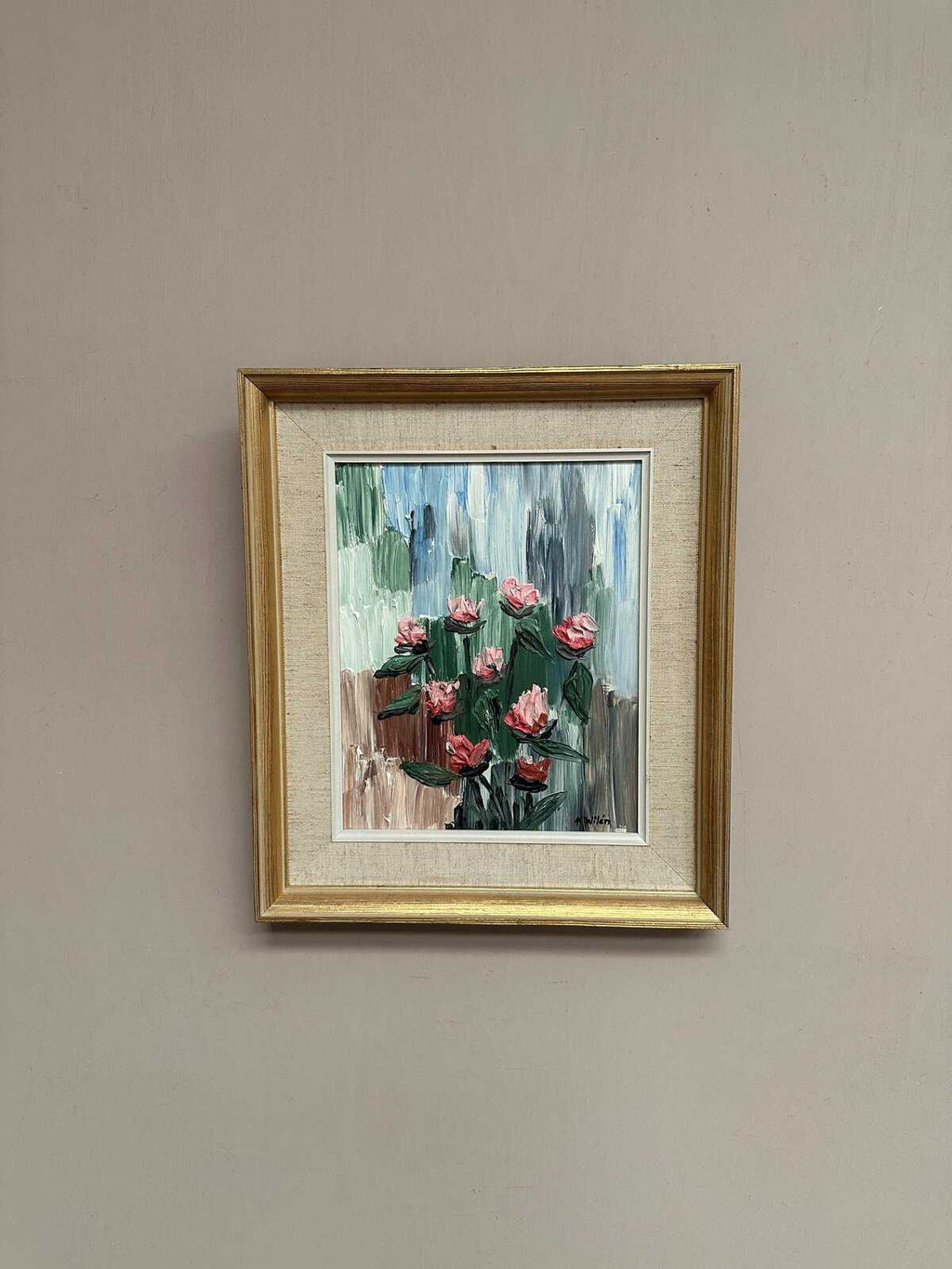 “Floral Impasto” by A. Wilén