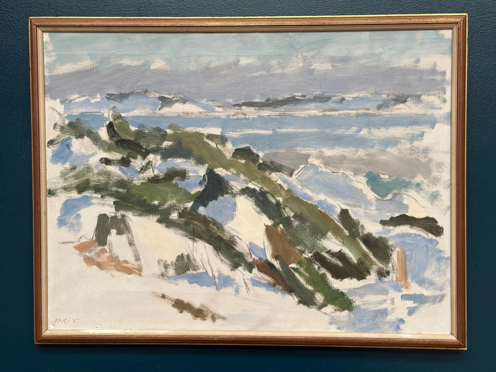 “Winter Landscape” by Frans Mikael Kempe