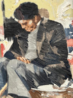 “Resting Man” by Adrian van Arkel