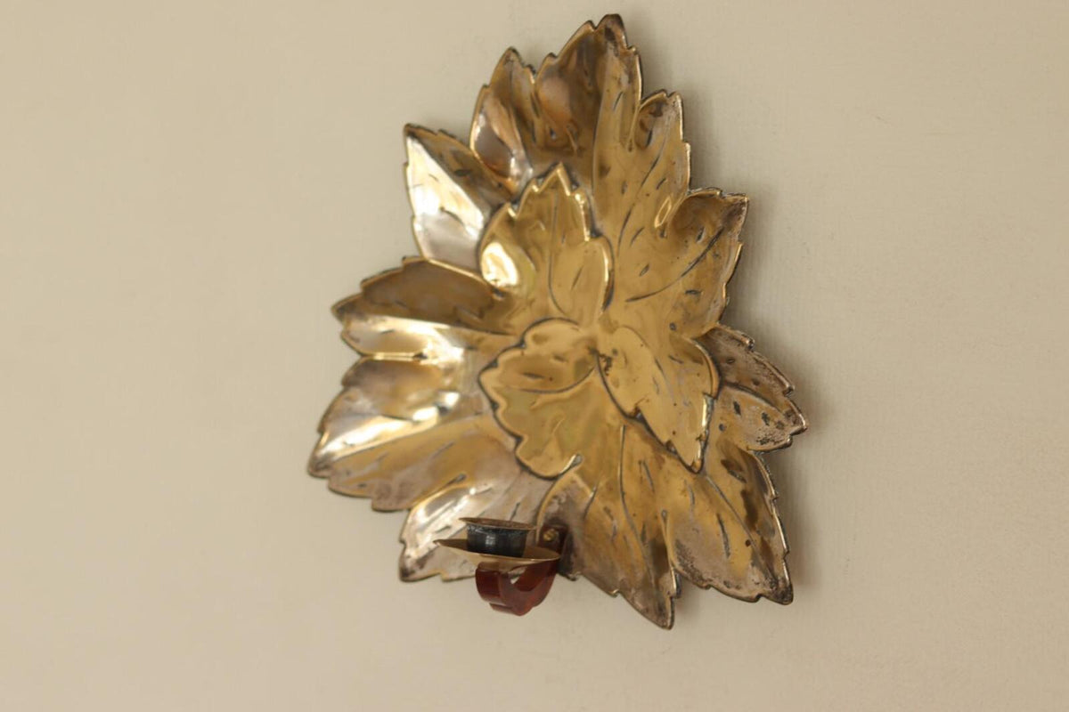 Pair Of Swedish Metal Sconces