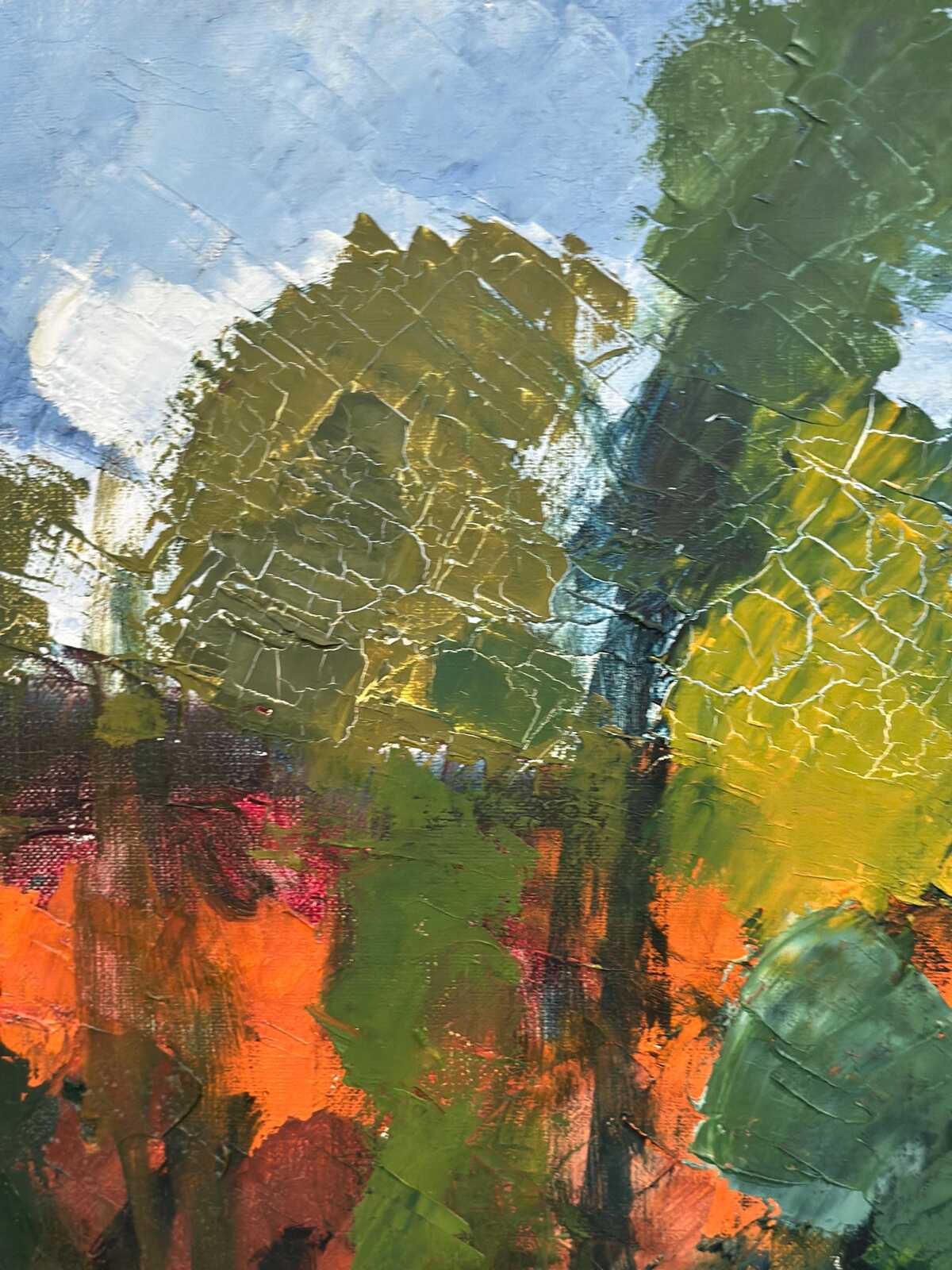 “Autumn Landscape” by Stig Hallblom