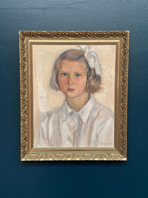 “Portrait of a Girl” by P. O. Linquist