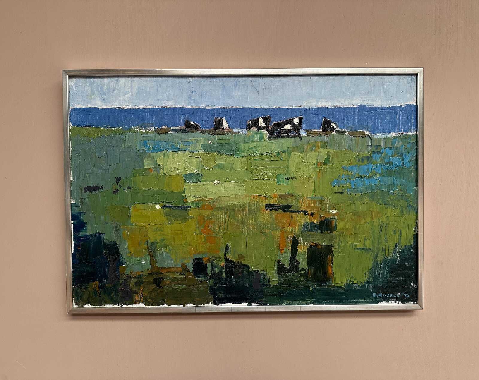 “Cows by the Sea” by Stig Rosell