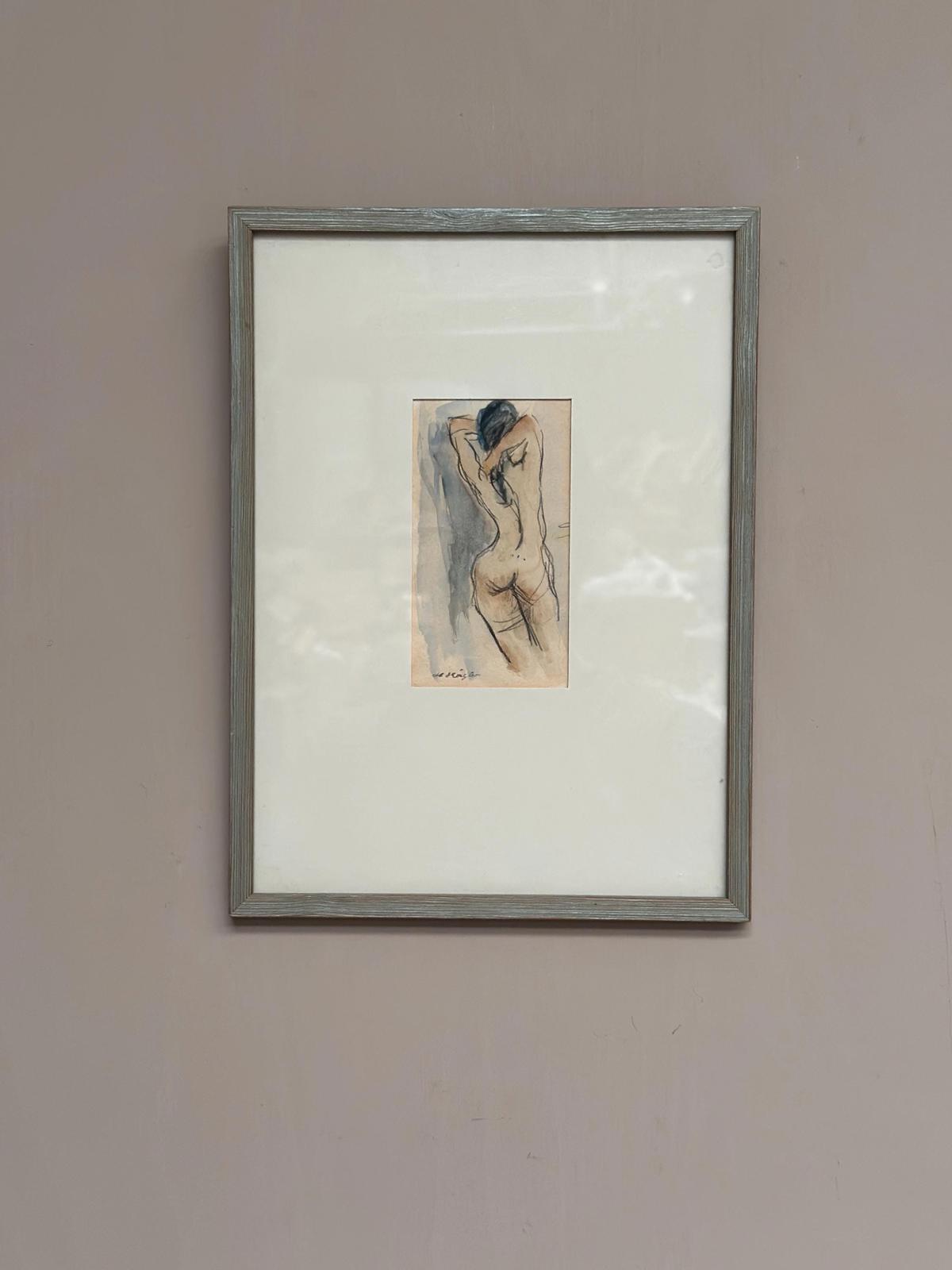 “Nude Study” by Helge W. Högbom