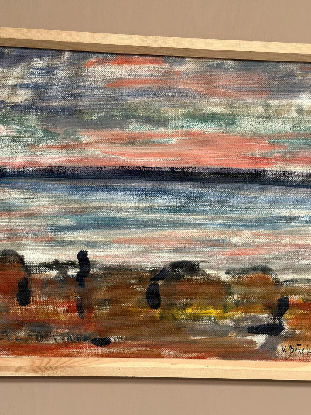 “Vårkväll i Göviken” by Vidar Bäckman