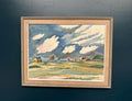 “Fiskeläge vid Skär, Fårö” by Berndt Erkéus (1908–1978)