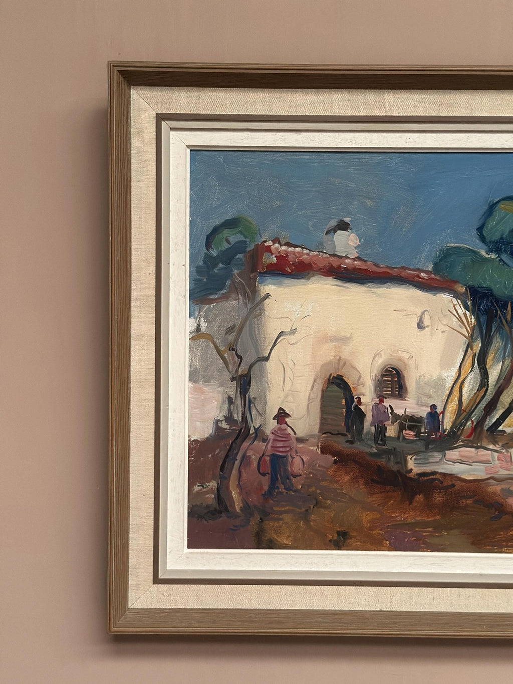 “Mediterranean Scene” by Axel Hamborn