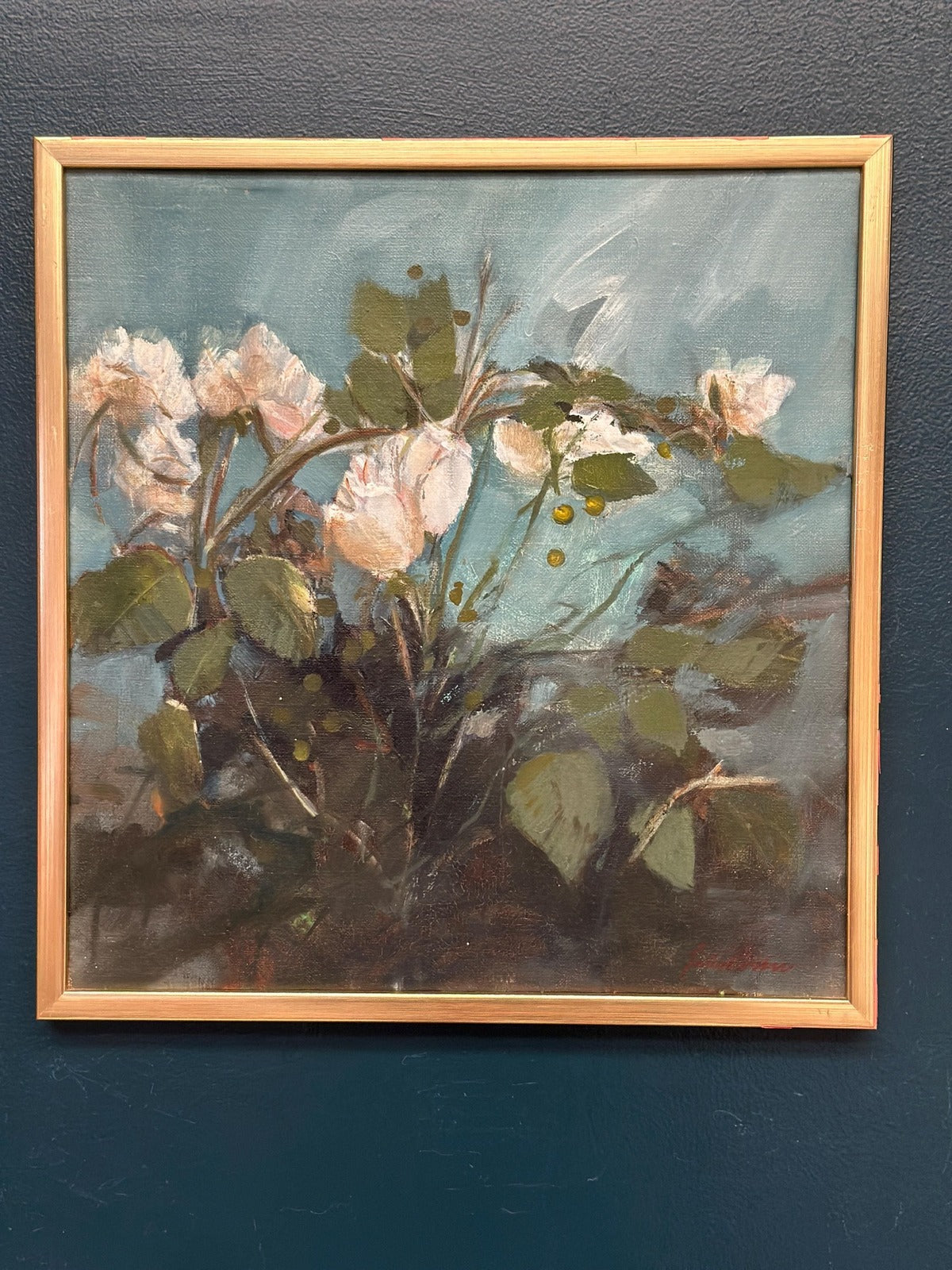 “White Flowers” by M. Jakobsson