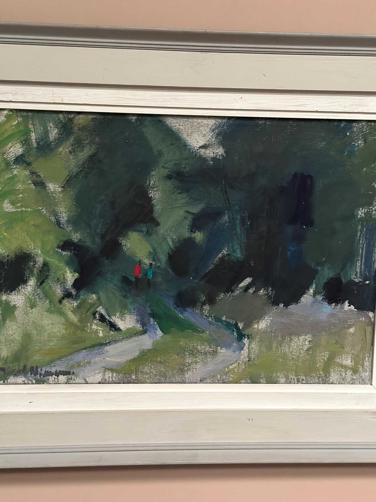 “Figures on Winding Path” by Karl Niemann