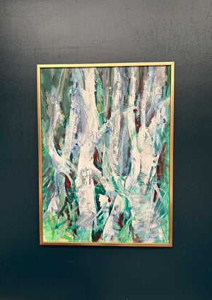 “Fjällnära skog – vit” by Kurt Dejmo