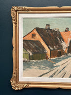 Townscape” by Harriet H. Axéll (b. 1938, Ljungby)