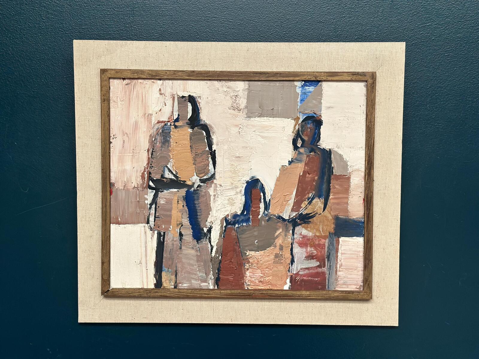 “Abstract Figures” by Gunnar Jonson (1917–2007)