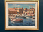 “Boats in the Harbor” by Ellis Wallin