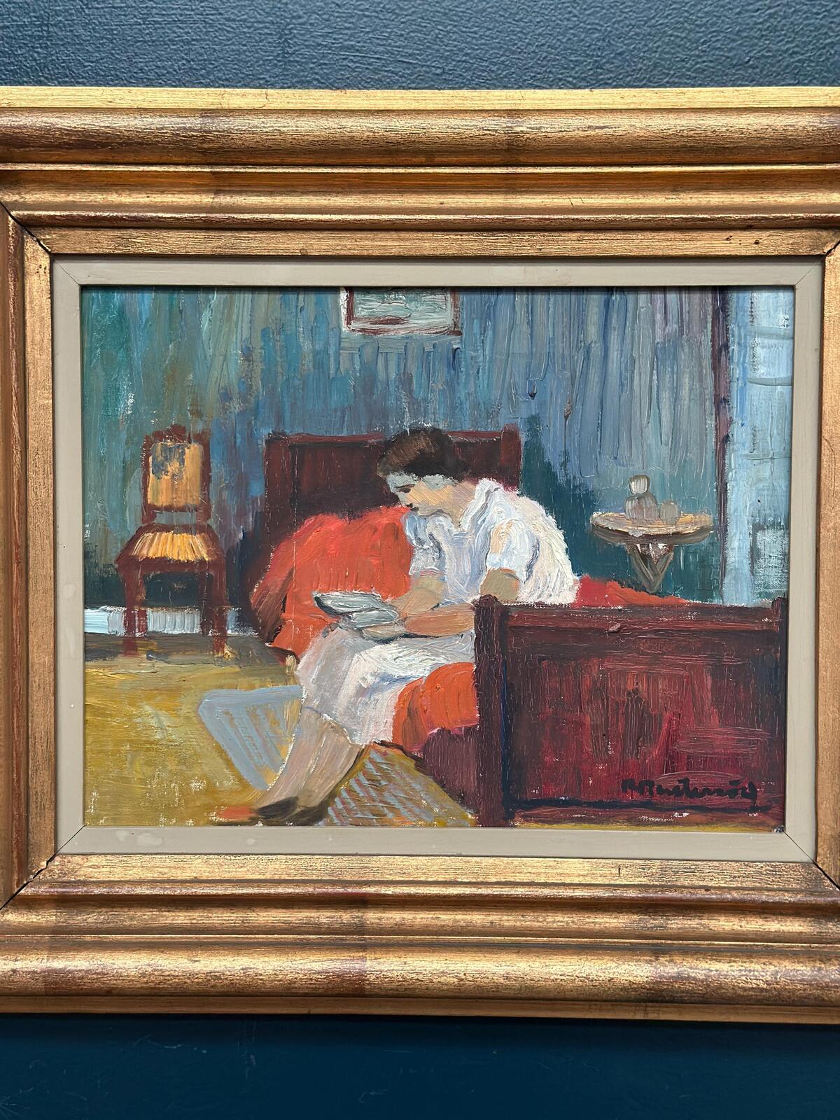 “Lady Reading a Book”