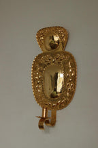Pair Of Mid Century Swedish Brass Sconces