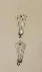 Pair Of Mid Century Swedish Pewter Sconces