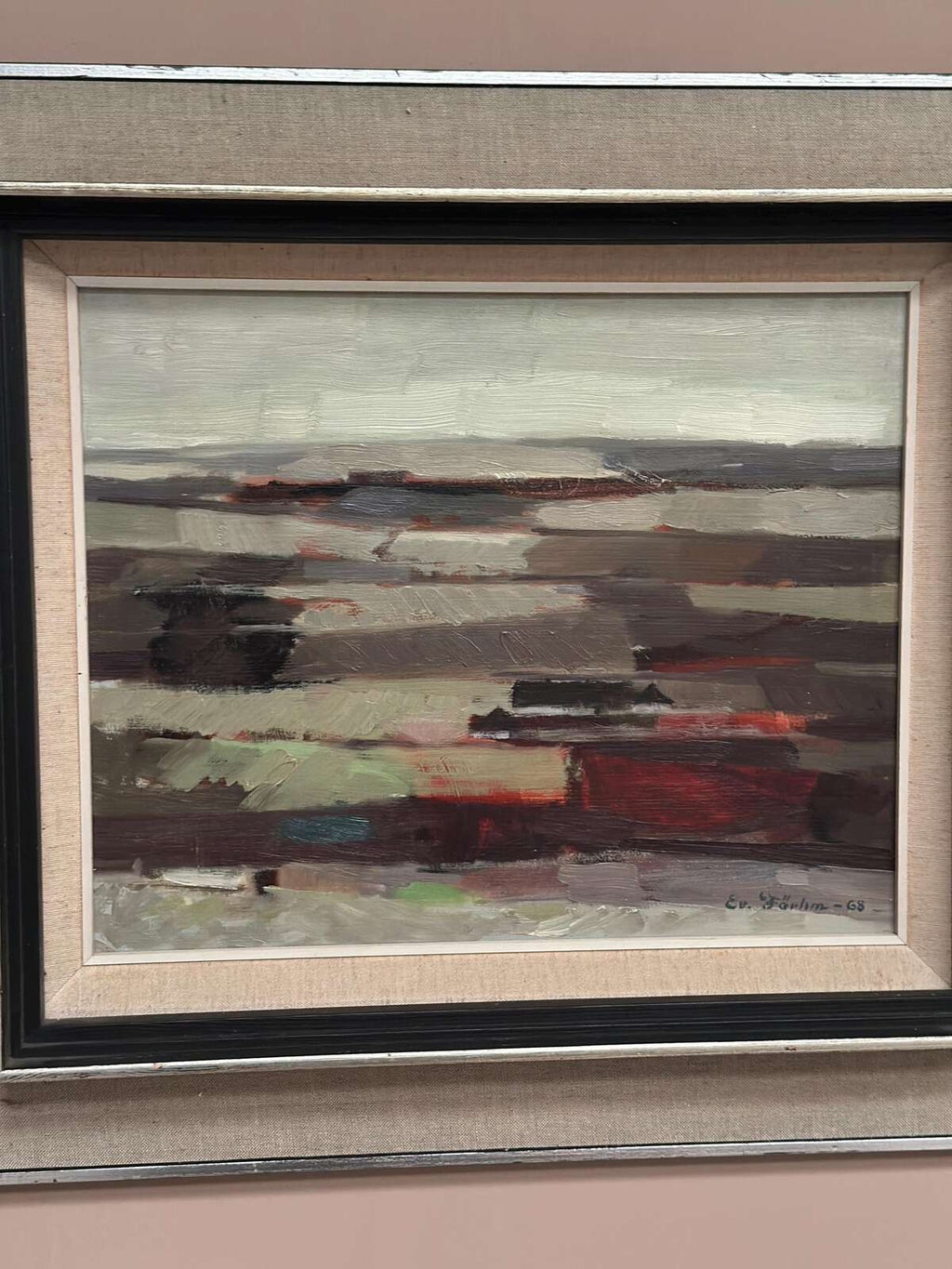 “Field Patches” by Evert Färhm (1901–1971)