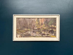 “Old Sawmill, Apelnäs Roasjö” by Gunnar Svensson