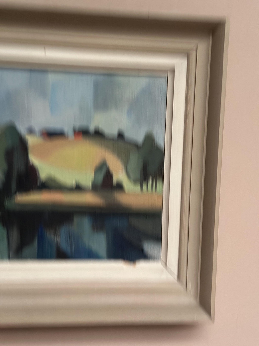 “Landscape with Huts” by Ruben Hedin