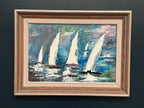 “Sailboats” by Bertil Thorell (1908–1984)