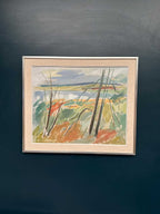 “Landscape” by Birger Strååt (1914–2008)