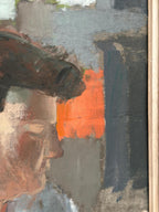 “Figure in Profile” by Sigrid Aminoff Oxenstierna 1974