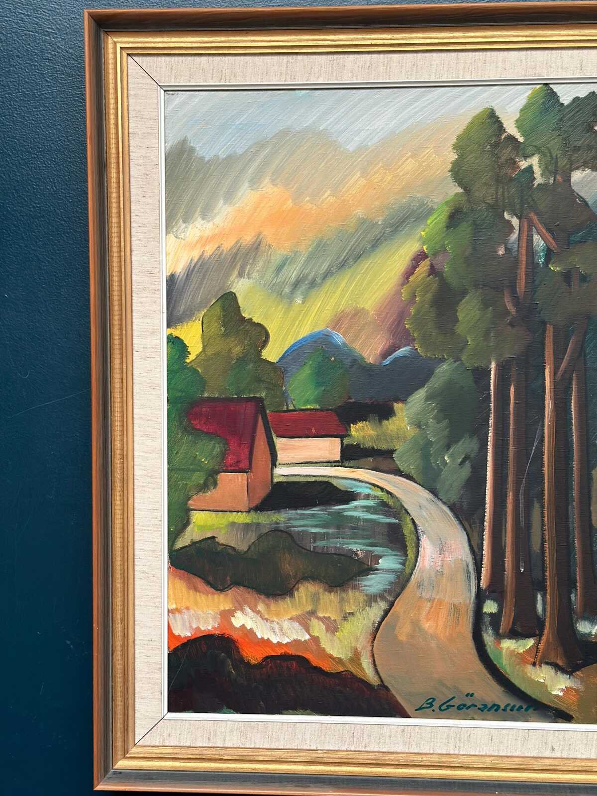 “ Landscape” by Bror Göransson (1914–1984)
