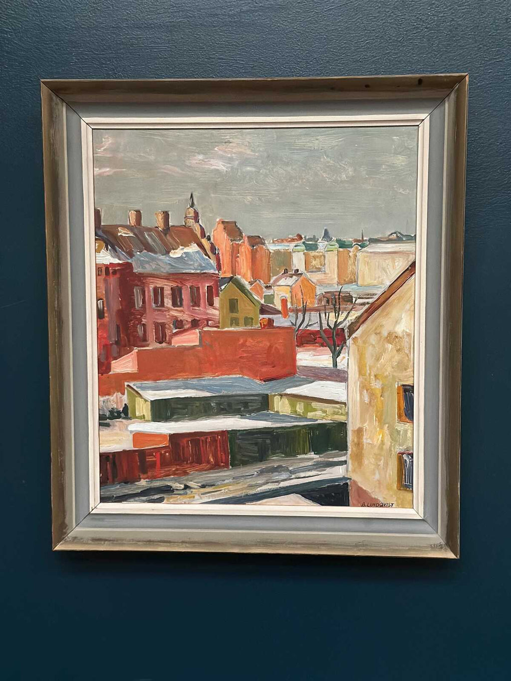 “Landscape” by Bertil Lundqvist (1915–1962)