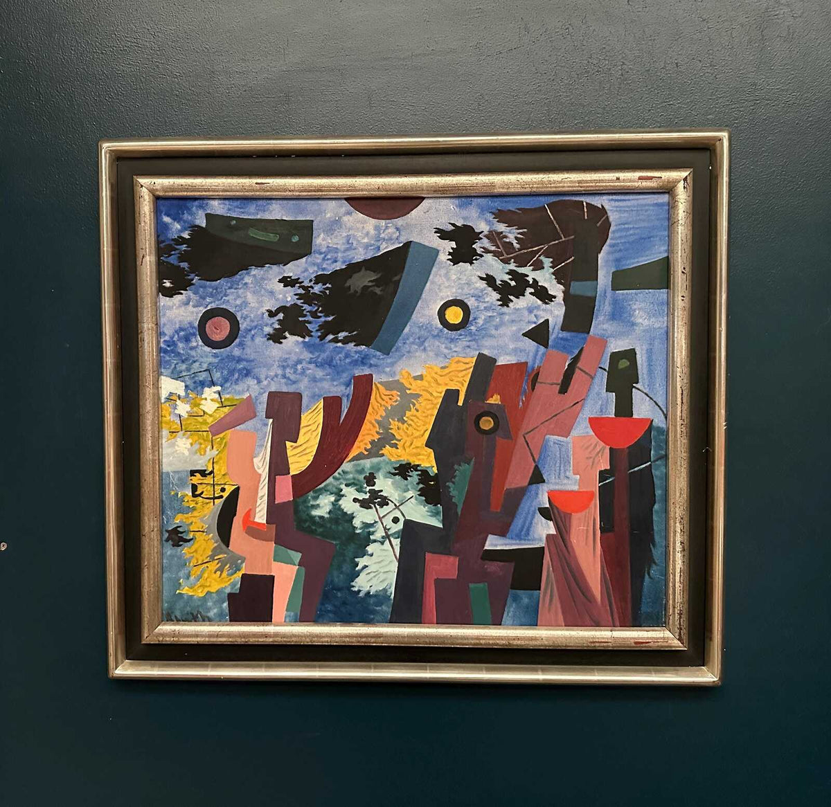 “Abstract Composition” by Manfred Bluth