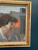 “Figure in Profile” by Sigrid Aminoff Oxenstierna 1974