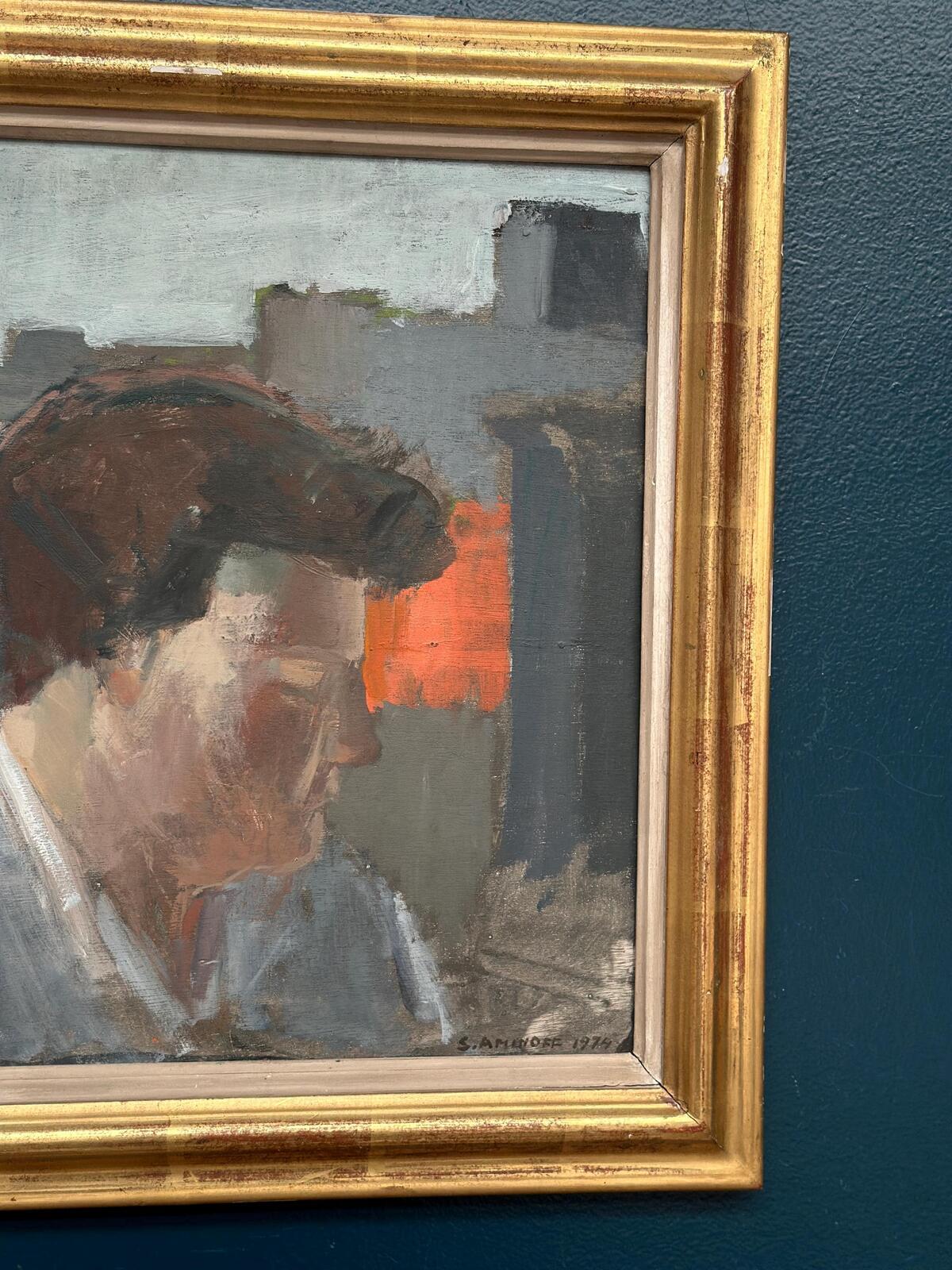 “Figure in Profile” by Sigrid Aminoff Oxenstierna 1974