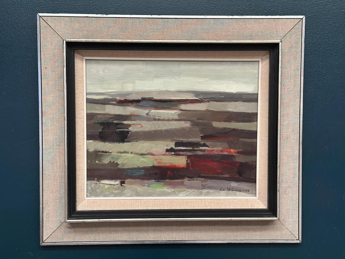 “Field Patches” by Evert Färhm (1901–1971)