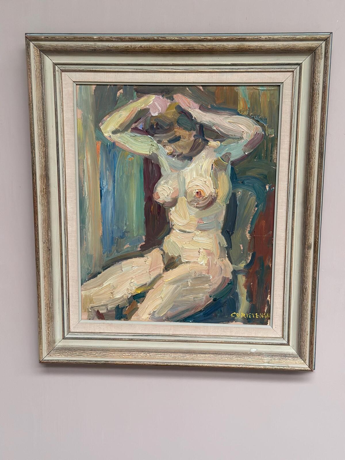 “Nude” by Gunnar Christenson (1895–1979)