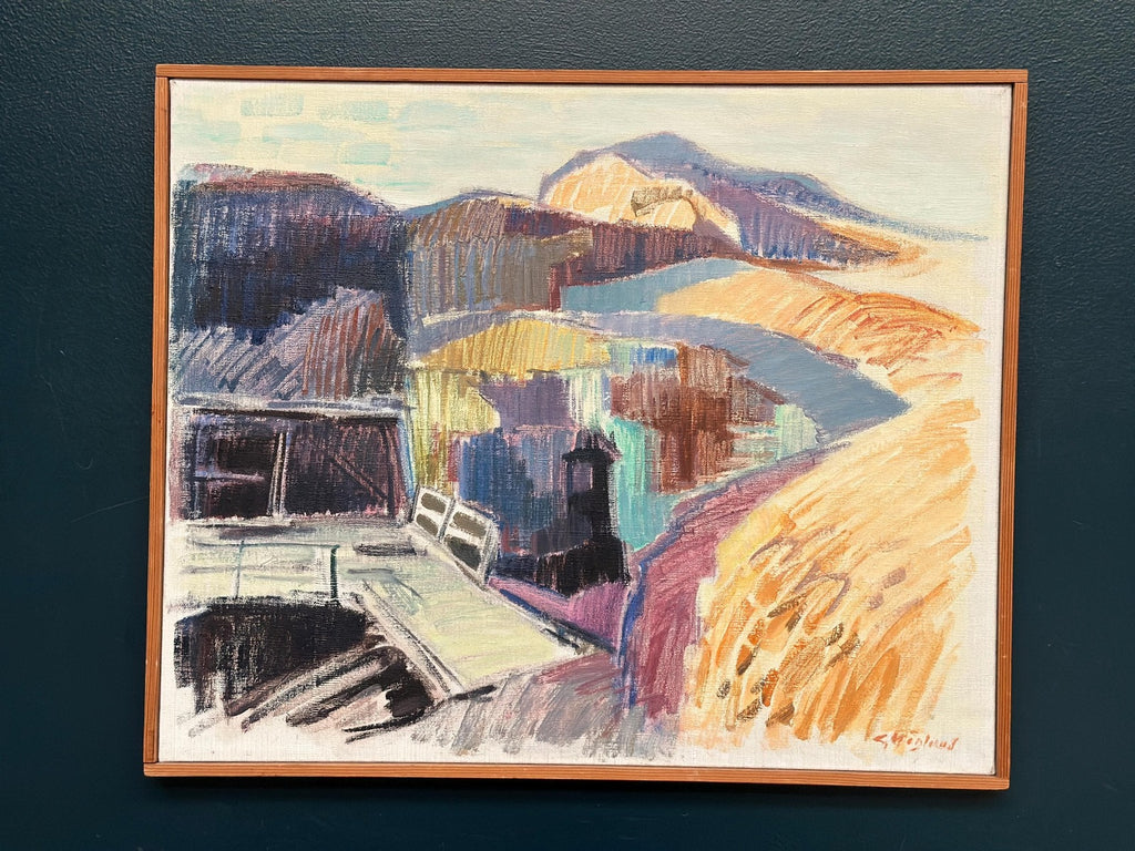 “Mine at Silfhyttan, Dalarna” by Gustaf Höglund