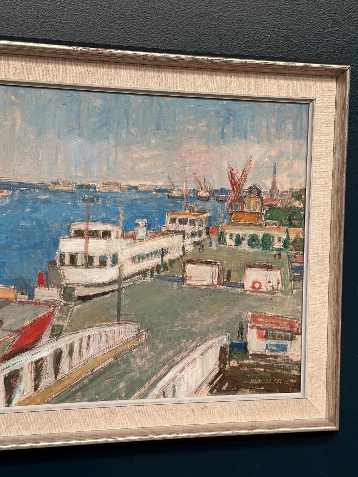 “Malmö Harbour” by John Hedman