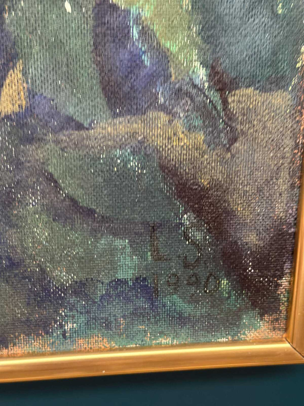 “Still Life (Flower Motif)” by L.S.